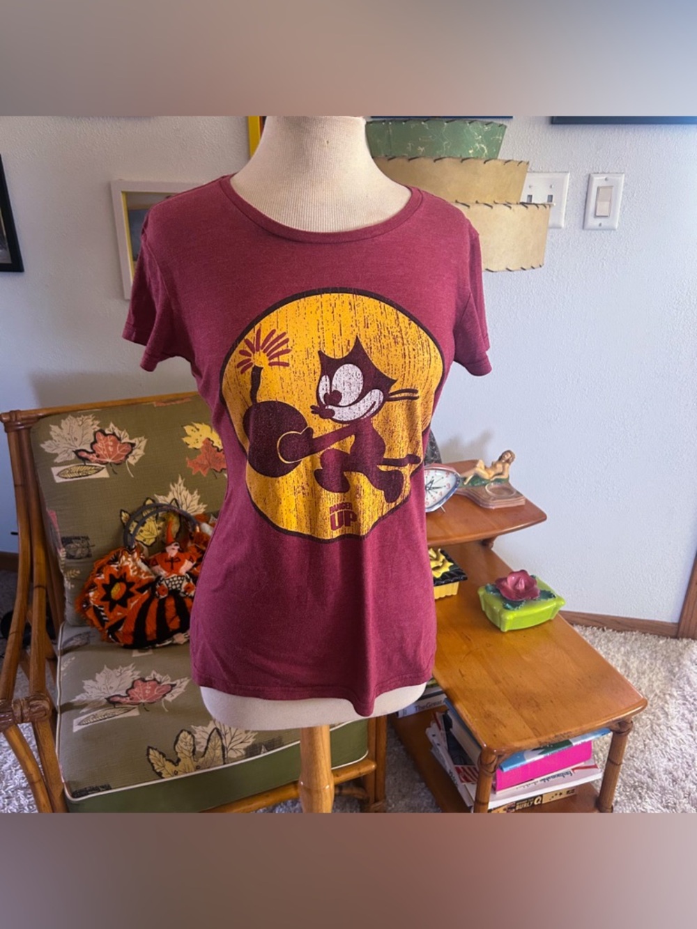 Retro T-shirt | Short Sleeve | WWII Inspired | Tomcat Bomb Squad | S M